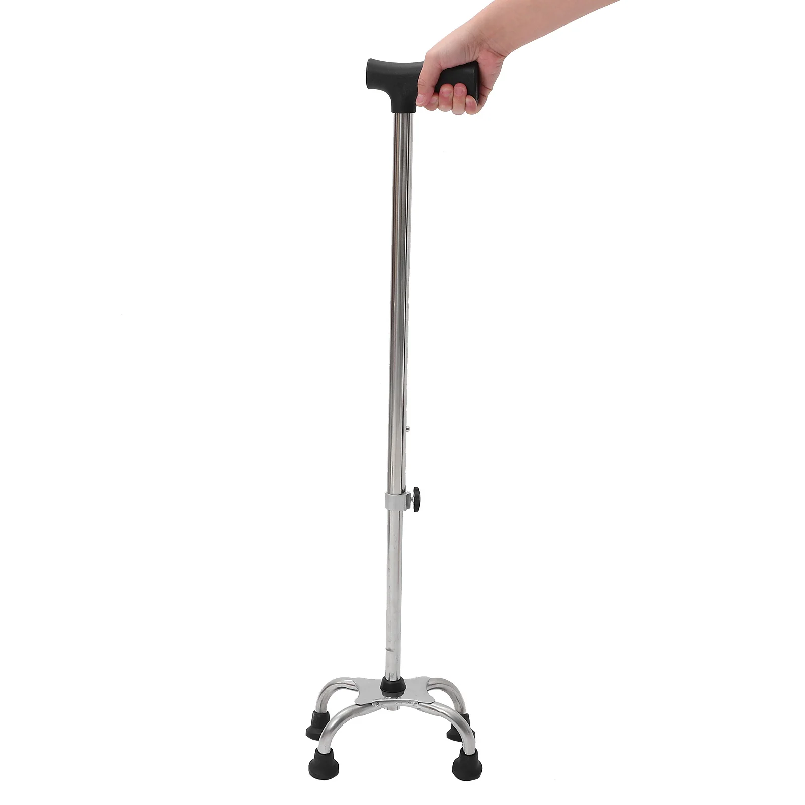 Self Standing Folding Cane Patient Assist Crutches Walking Sticks for Seniors Man Men