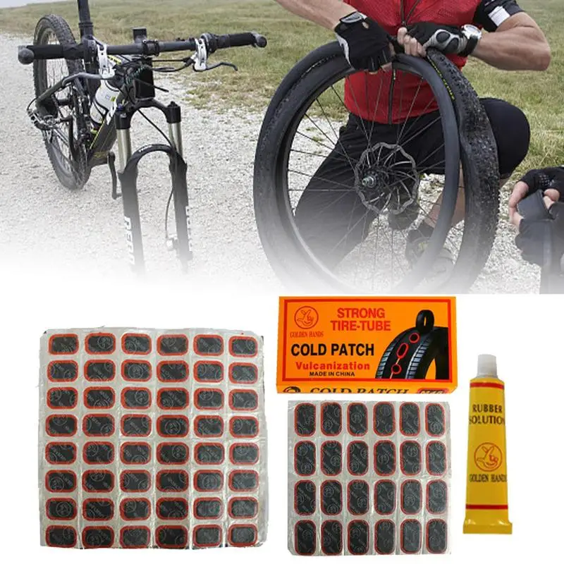 Bicycle Tire Repair Kit Bicycle Puncture Repair Kit Bicycle Inner Tube Puncture Patch Kits With Vulcanizing Patches Urgent