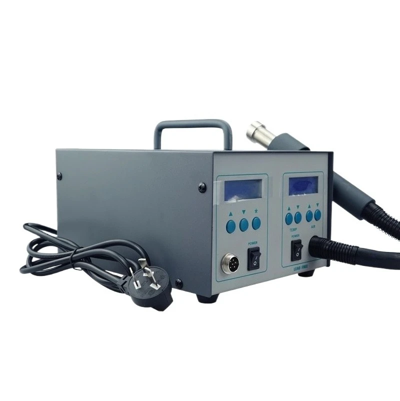 adjustable temperature digital display repair welding two-in-one welding table electric soldering iron hot air tool