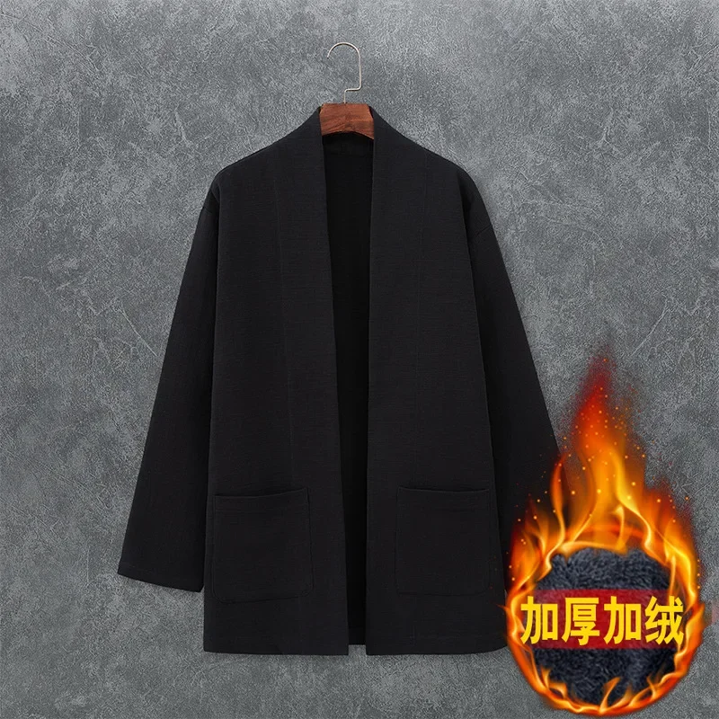 

2023 New Men's Jacket South Korea Fashion Men's Street Dress Cardigan Designer Luxury Cotton Plush Warm Top Simple