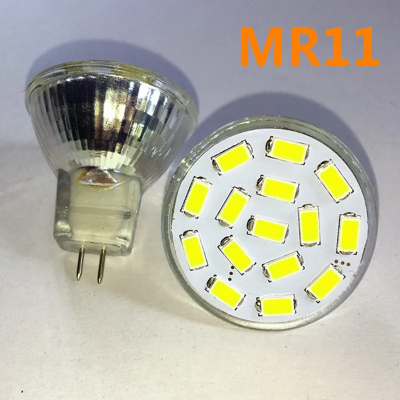 

4PCS ACDC12V-24V MR11 LED Bulb Lamp 5730 Spot light 5w Replace 40w 50w Halogen Bulb Car Truck Ship Yacht Machine Factory Home