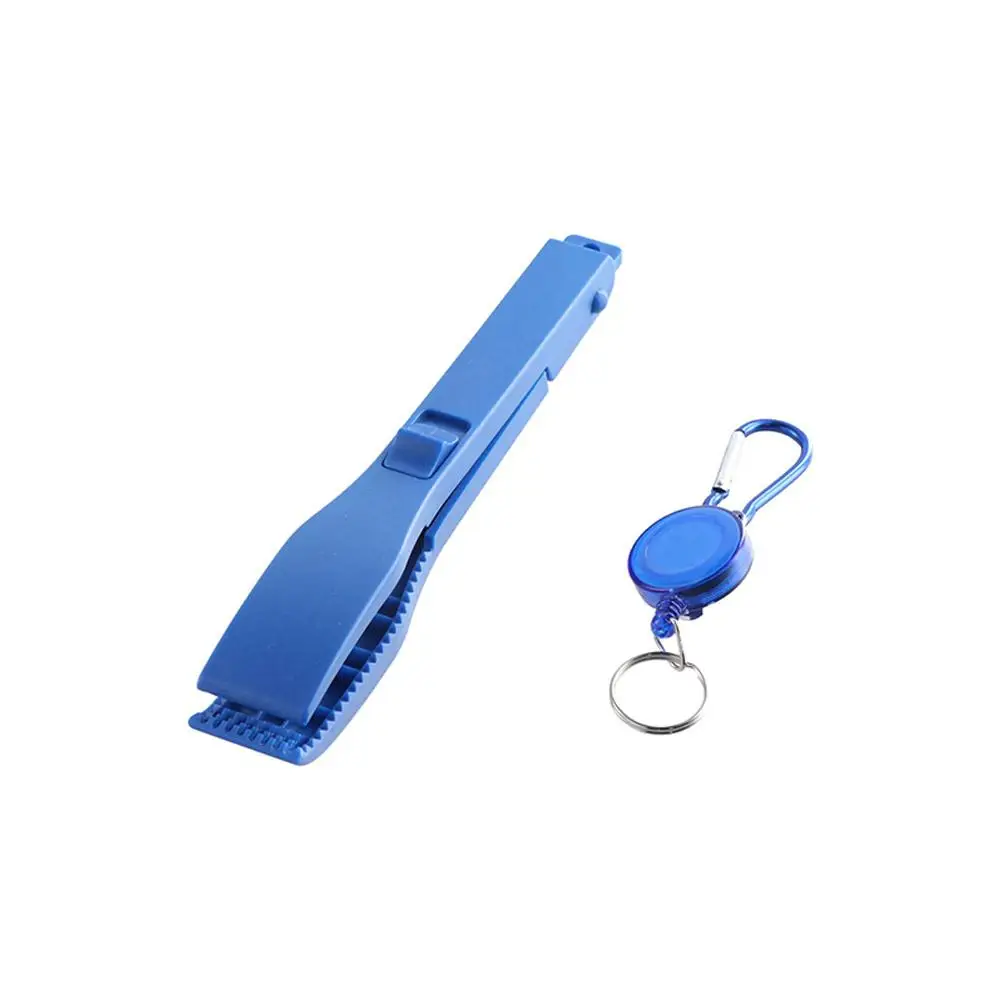 Key Chain Holder Portable Belt Clip Fishing Tools Fishing Pliers Gripper Fishing Supplies Switch Lock Gear Pince Fishing Tongs