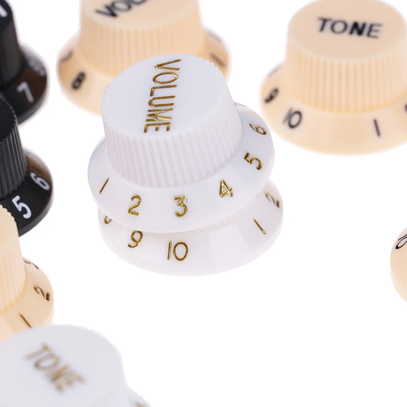 1-Volume, 2-Tone Control Knobs Guitar Strat Knobs, Guitars Strat Knob