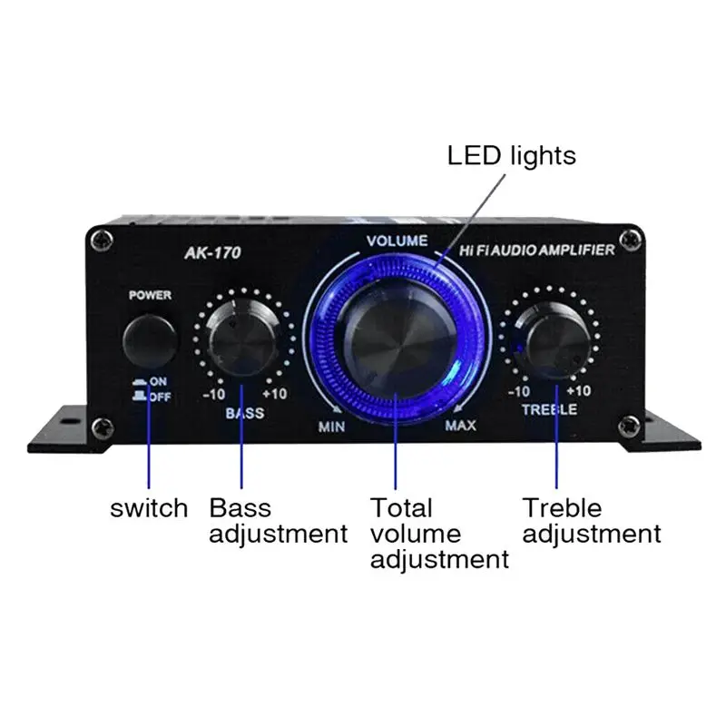 Hfes AK-170 Audio P…