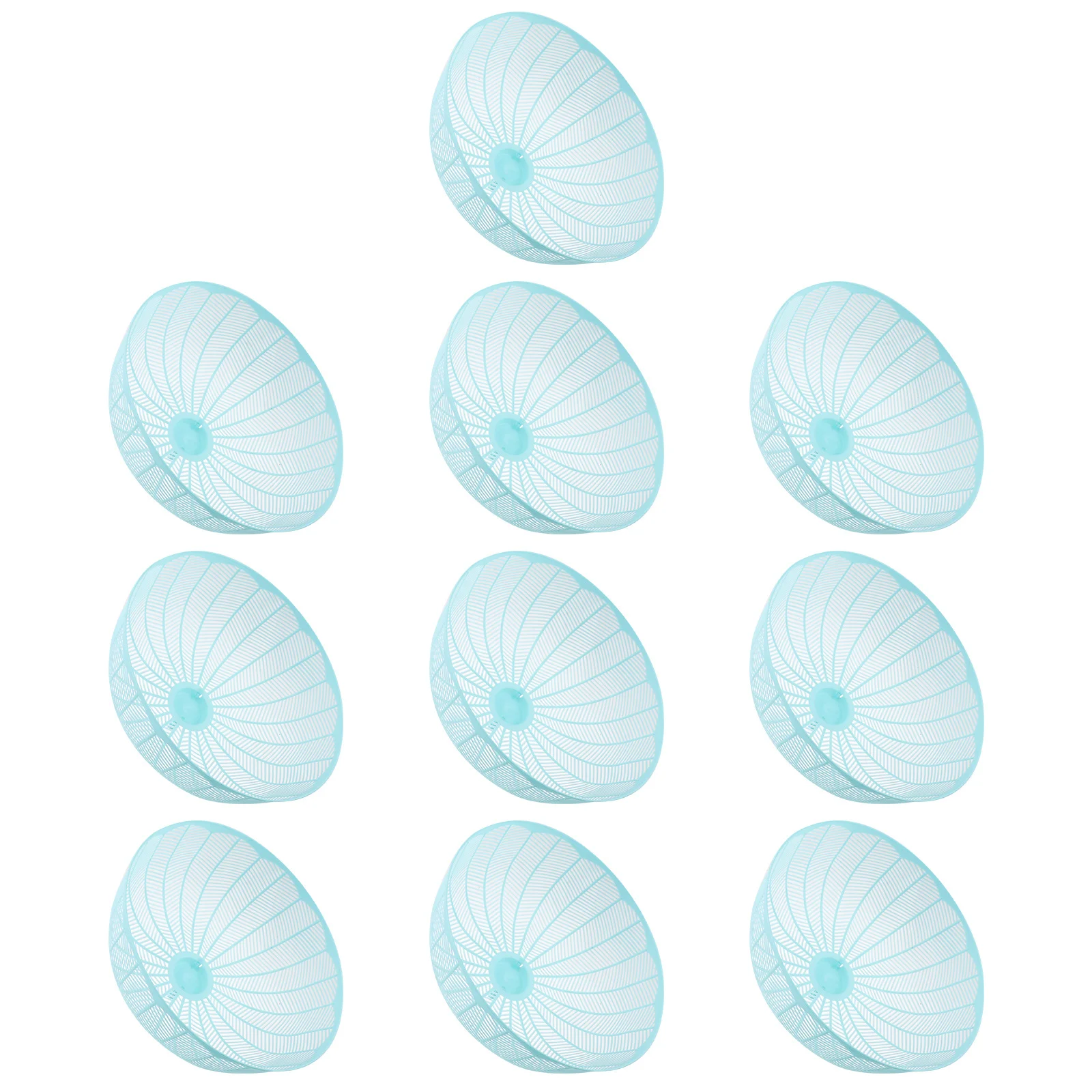 

10Pcs Plastic Food Covers Umbrella Resistant Table Covers for Picnic Barbecue Party Kitchen Fly Protection