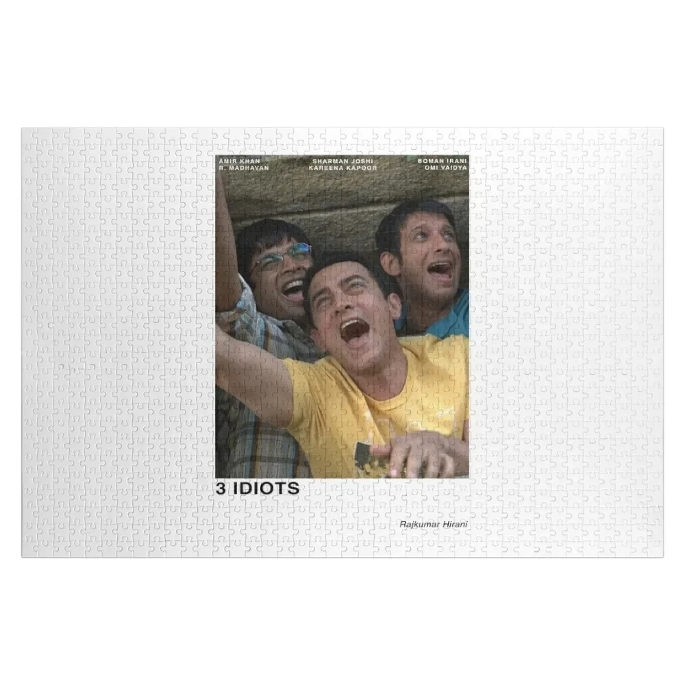 

3 идиота, головоломка с деревянным именем, персонализированный Индивидуальный Женский подарок