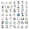 Funny Cartoon Duck Waterproof Stickers DIY Phone & Laptop