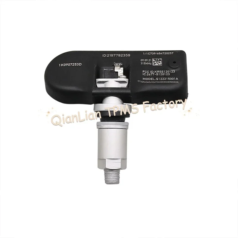 Tire Pressure Monitoring System For Audi A4 A5 Q5 TT TPMS Sensors 1/4pcs 1K0907253D 315MHz Tire Sensor - Image 5