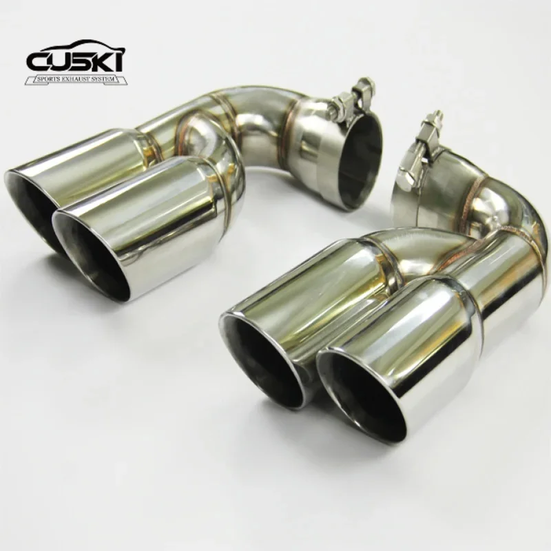 Suitable for Audi Q7 Exhaust System Muffler Exhaust Tips Pipe Stainless Steel Automotive Exhaust Parts