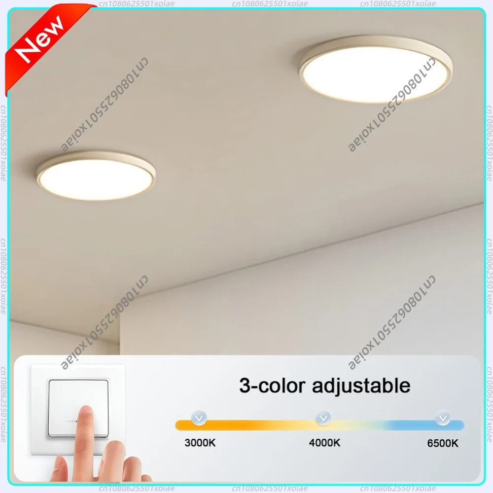 3.94 Inch LED Ceiling Fan Light Kit 3000K/4000K/6500K Dimmable Ceiling Fan LED Light Replacement Round LED Light Engine