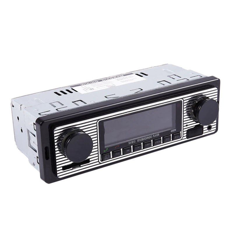 

Hot TTKK 3X Bluetooth Vintage Car Radio MP3 Player Stereo USB AUX Classic Car Stereo Audio