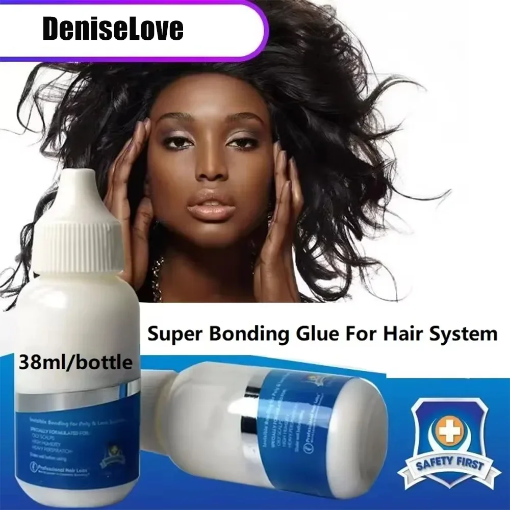 38ml Wholesale Wig Adhesive Waterproof Lace Glue Invisible Hair Toupee Frontal Bonding Remover Ghost+Remover