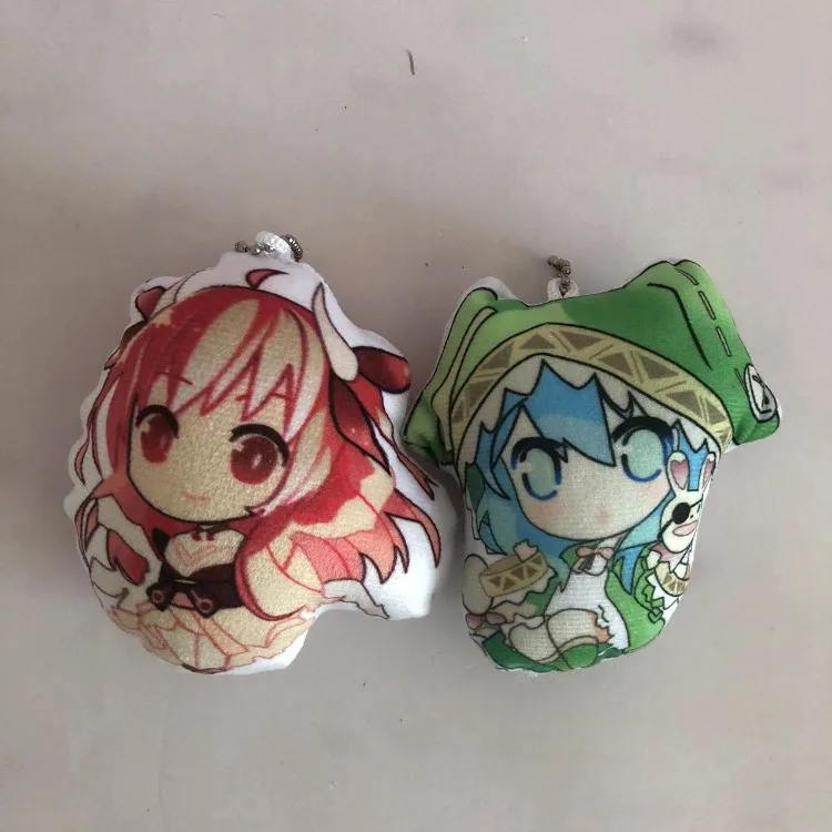 Animation Derivatives Mini Plush Keychain Yatogami Tenka Tobiichi Origami Kotori Itsuka Himekawa Yoshino Soft Exquisite Present