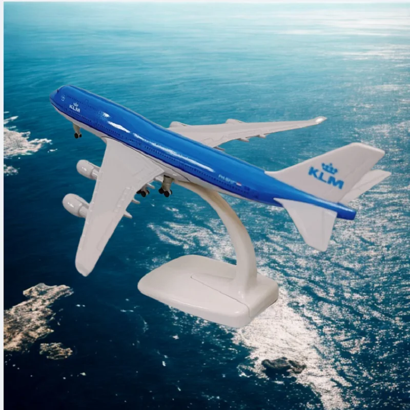 

16 см 747 самолет B747 масштаб 1:140 литая под давлением модель самолета из смолы с основанием для украшения дома или бизнес-дисплея подарков