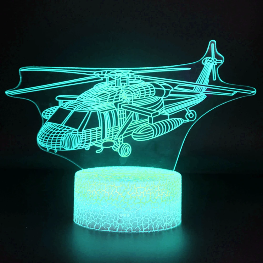 

Nighdn Airplane Night Light LED 3D Lamp Room Decor Bedside Table Lamp Birthday Gift Plane for Kids Boys Gilrs Child Nightlight