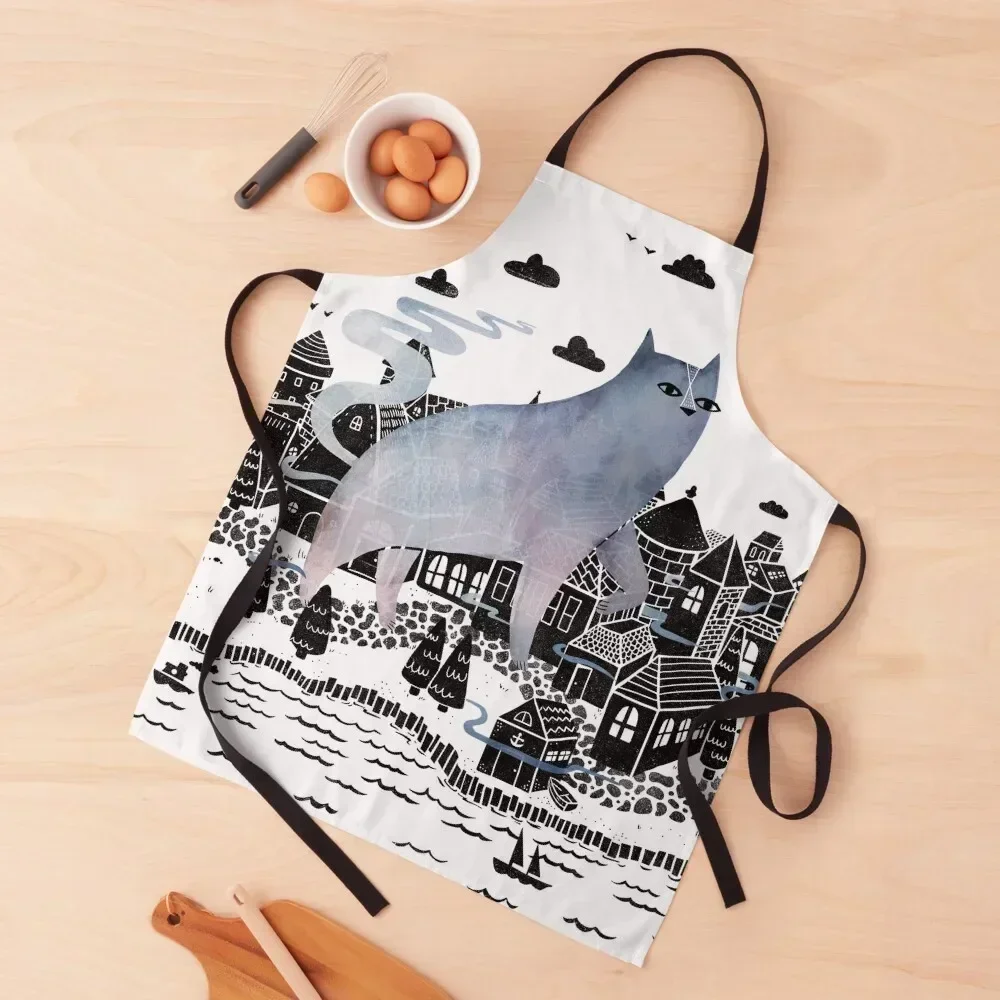 

The Fog Apron chef costume Chef Accessory japanese woman waiter Apron