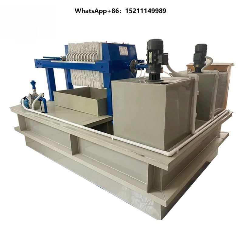 Supplier Small Manual Cylinder Oil Filtration Filter Press Low-Pressure Water Treatment Machinery