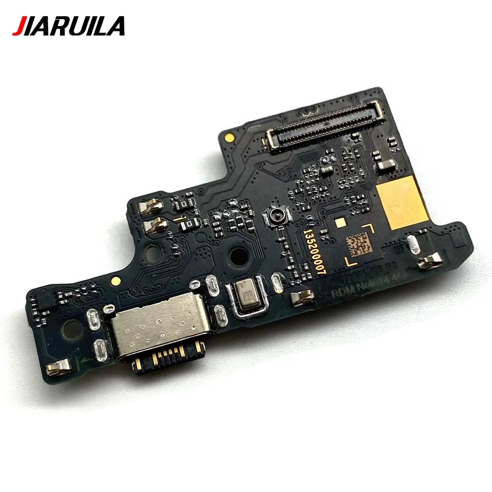 10Pcs For Xiaomi Redmi Note 14 Pro 4G 5G / For Redmi Note 14 Pro Plus USB Charging Dock Connector Port Board Flex Cable