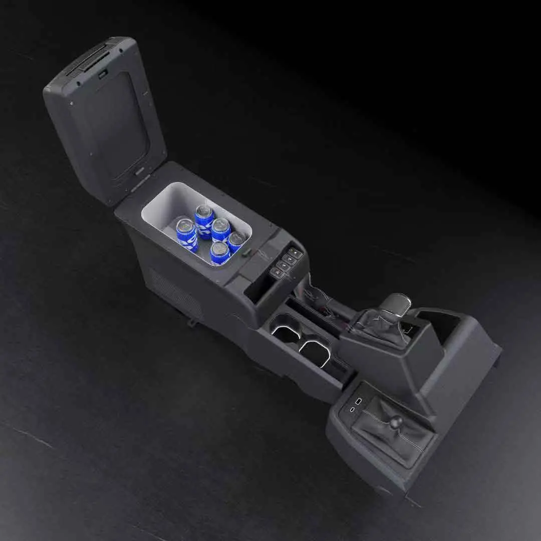 Car Armrest Refrigerator Interior Upgraded Saddle for  Land Cruiser LC70 FJ LC76 LC78 LC79 Building Cooling Mode Freezer