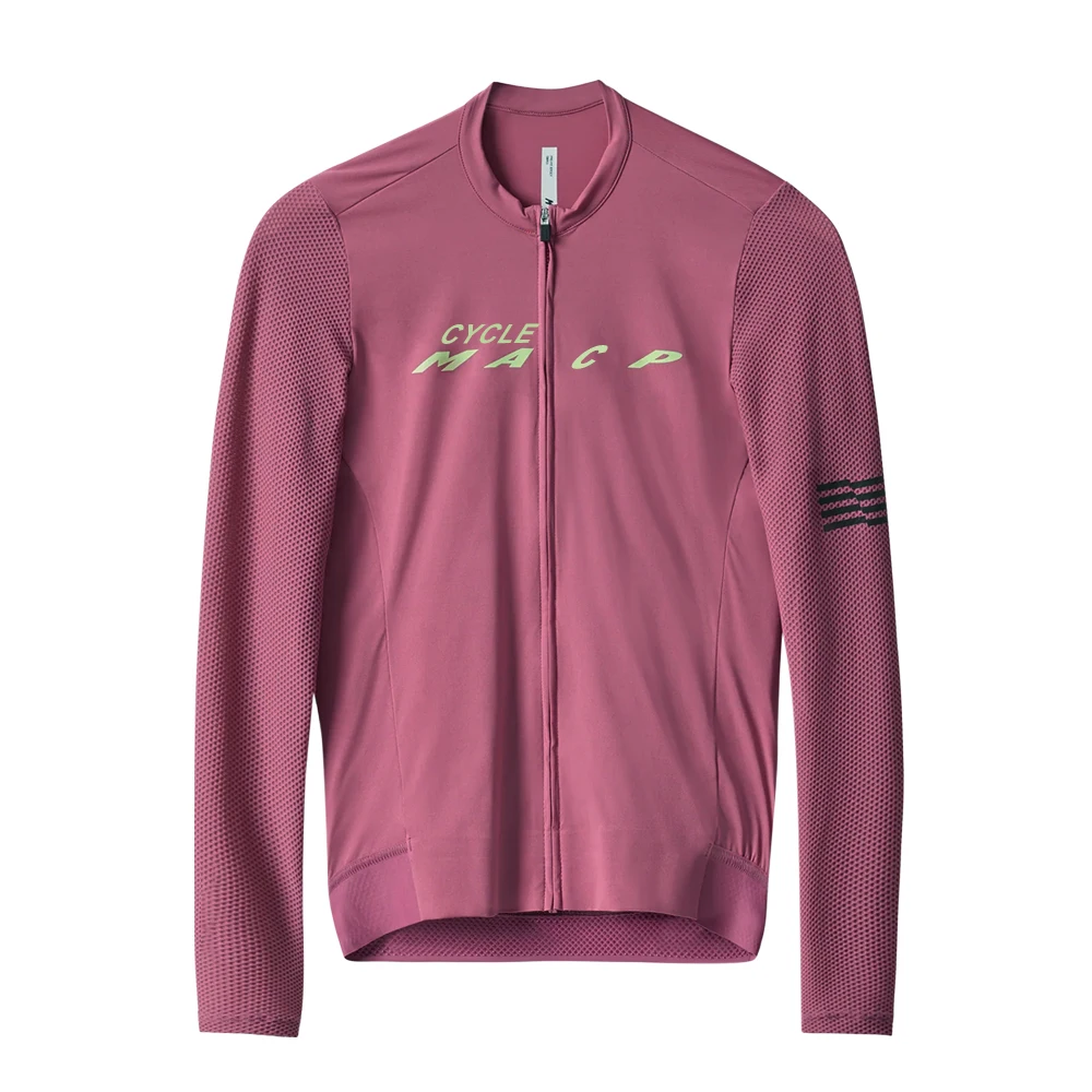 Maillot Ciclismo Hombre Herren Radsporttrikot Langarm Hochwertiges Pro-Team Radsporttrikot MTB Fahrradbekleidung Rennradtrikot
