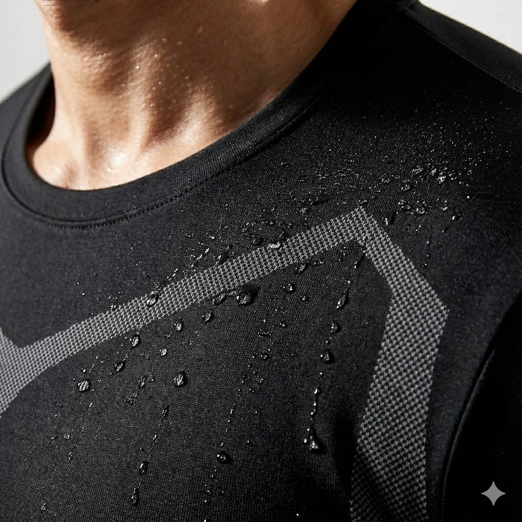 تي شيرت رياضي رجالي مناسب للعضلات، قميص ضغط عالي المرونة وأكمام طويلة قابل للتنفس، ملابس رياضية على شكل طبقة أساسية للحارس #3