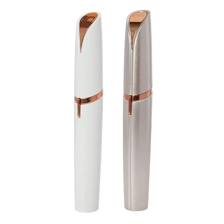 

STLF Usb Recharging Brows Hair Eyebrow Trimmer Portable Makeup Painless Eye Brow Epilator Shaver Eyebrows Remover Pen
