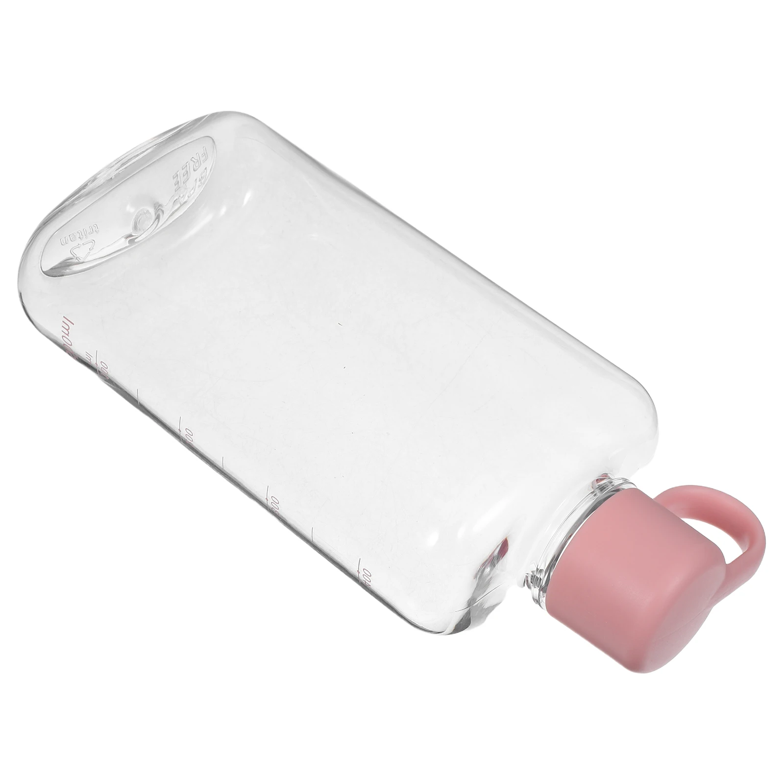 

Large Capacity Portable Travel Water Reusable Flat Plastic Flask Leakproof Hydration For Sports Gym Camping Slim Bottle Outdoor