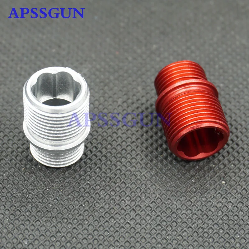 14mm CCW to 11mm CW, 11mm CCW, 12mm CW, 12mm CCW, 1/2X28 CW Aluminum 1911 GEN3 GEN4 GEN5 Threaded Converter