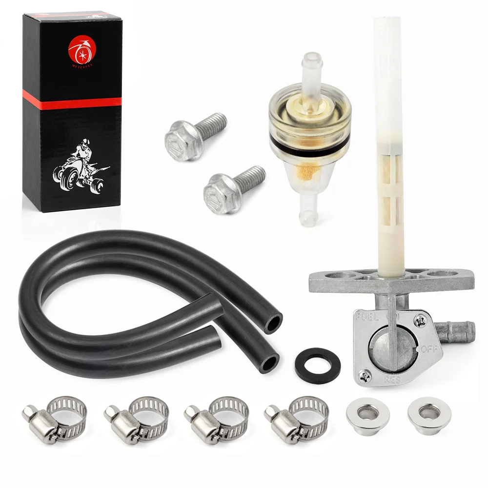 Gas Tank Fuel Valve Petcock 8mm Kit For Honda XR200R XR250R  XR350R XR400R XR500R  XR600R