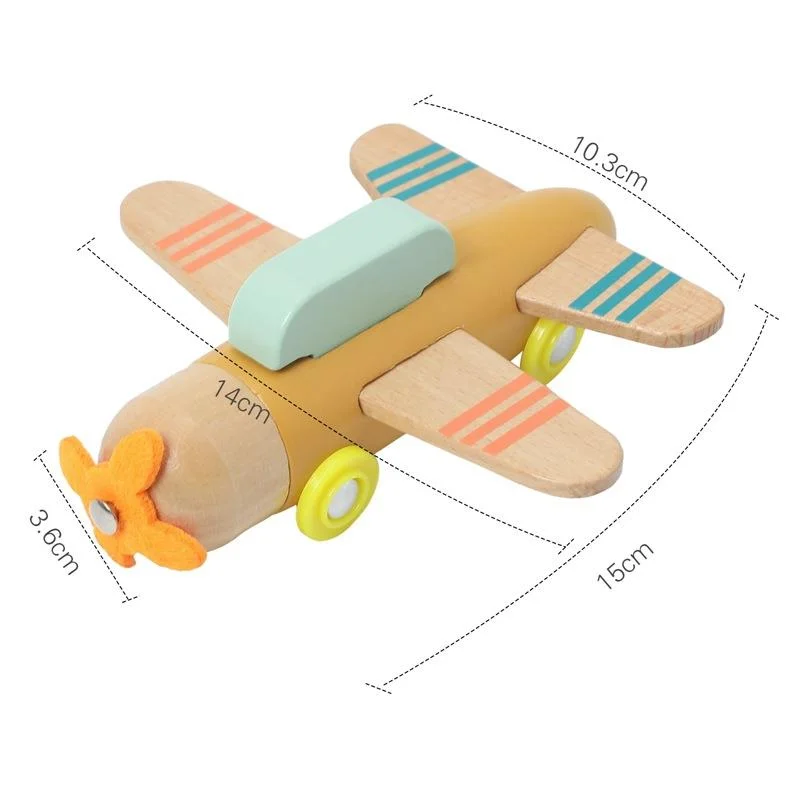 子供のための木製の飛行機のおもちゃ,安全な水の絵,豊富な色,赤ちゃんのインタラクティブなおもちゃ,飛行機のシミュレーションゲーム