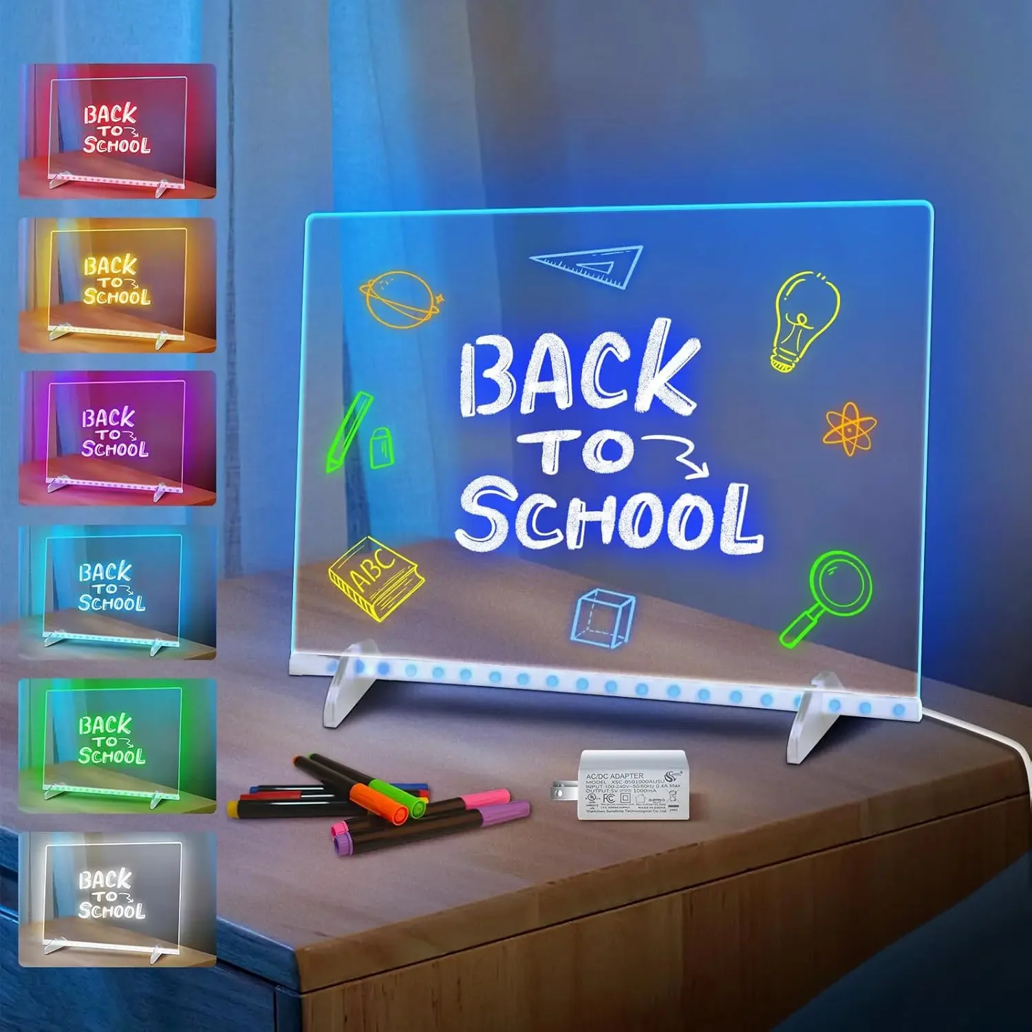 LED Note Board with Colors, 13.7