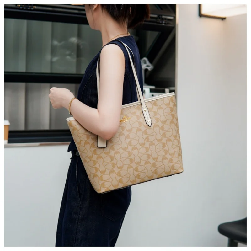 2026-new-model-high-end-ladies'-large-capacity-shopping-bag-fashionable-and-versatile-handbag-crossbody-bag-suitable-for-daily