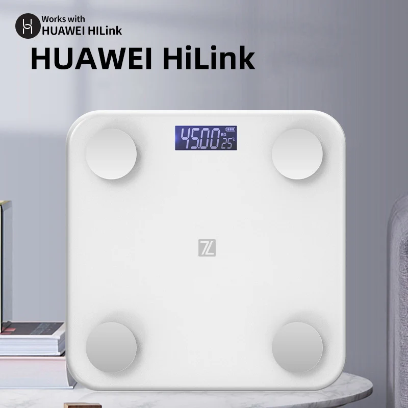 Square Body Weight Balance Scale Smart Bathroom Scale High Precision For Human Digital Precision Balance Digital Body Scale