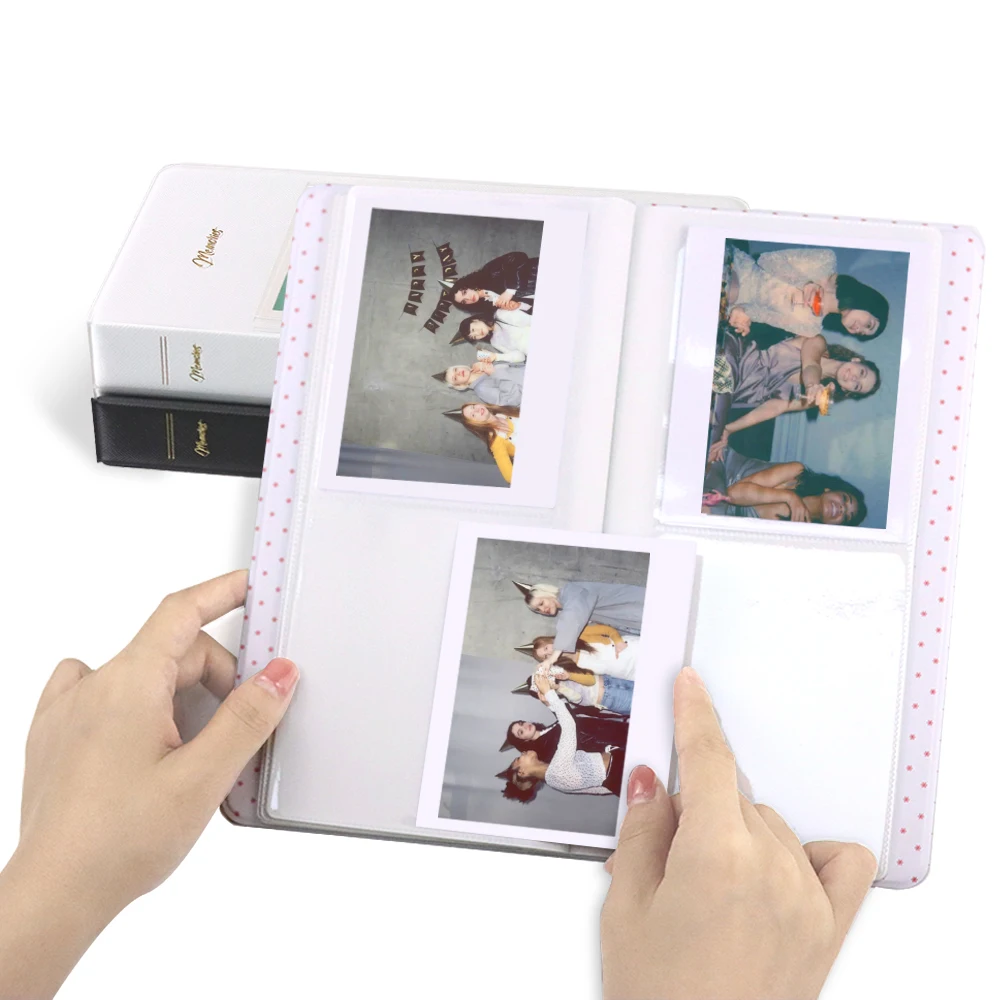 64 Pockets Photo Film Album Storage Book For 600 Film For Fujifilm Instax Wide 300 210 Link Printer Film Storage Album