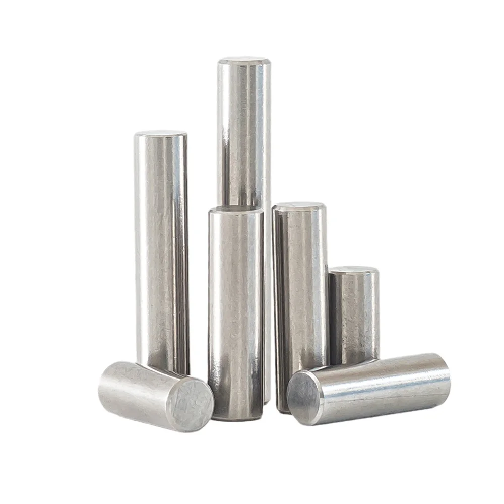 Anti-Corrosion 304 Stainless Steel Cylindrical Parallel Pin M10 M12 Solid Locating Dowel Pin 2-6Pcs Hardware Position Fastener