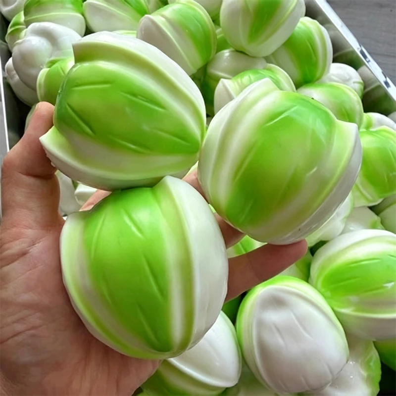 Crunchy Squishy Pistachio Stress Ball Homemade Soft Pistachio Squeeze Fidget Toys Anti Stress Release Hand Relax Toy for Adult