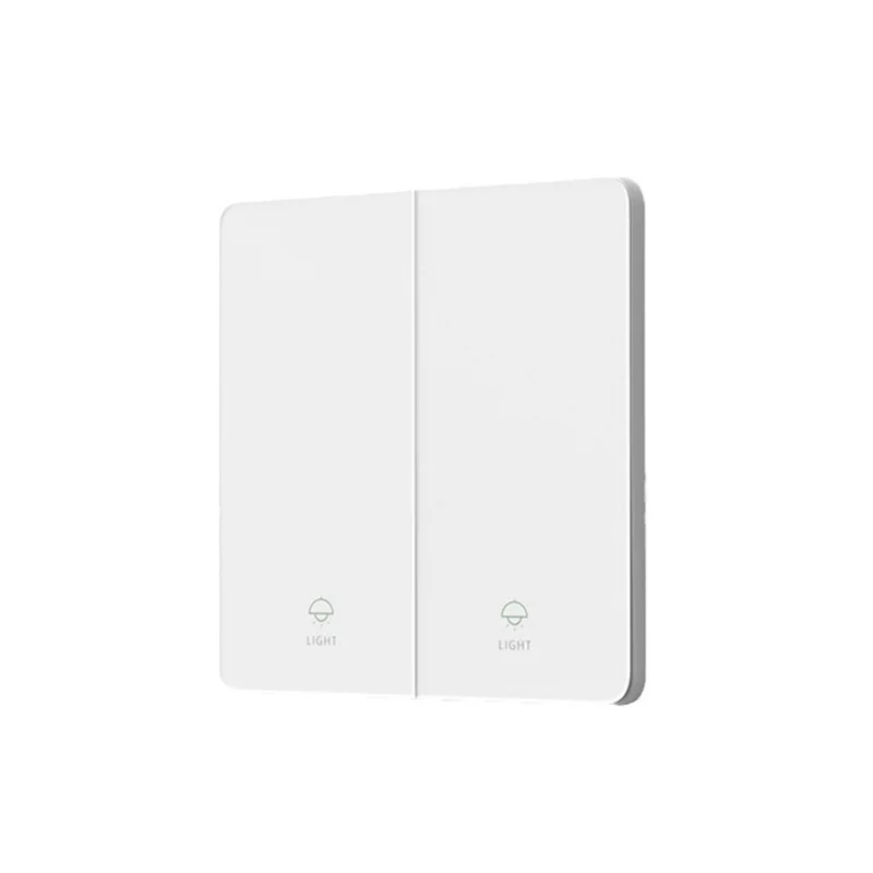 Ultra-thin skin-feel glass smart switch, voice control, supporting dual control and multi-control