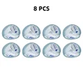 8PCS Round Shaped