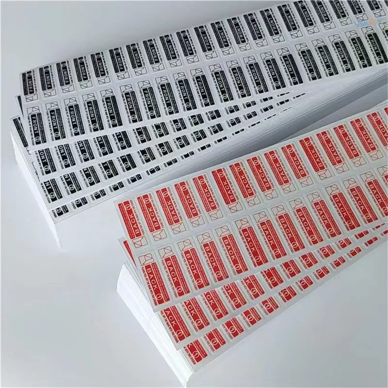 500pcs Guidance Label Spacing Label Watch Phone Screen Protector Dust Absorber Sticker Removal Cleaning Tools Red Black