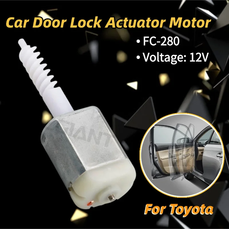 

AZGIANT Low Noise Car Door Lock Repair Motor Actuator For 1999-2002 Toyota Yaris Verso Accessories Auto