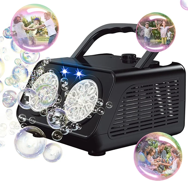New Upgraded Bubble Maker with 2 Speeds Durable for Outdoor Use Perfect Birthday Wedding Party Christmas Gifts Best Deals Kids