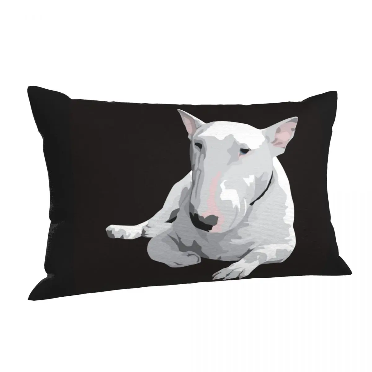 

English Bull Terrier Rectangle Pillowcase Cushion Cover Polyester Decor Bedroom Home Comfort Throw Pillow