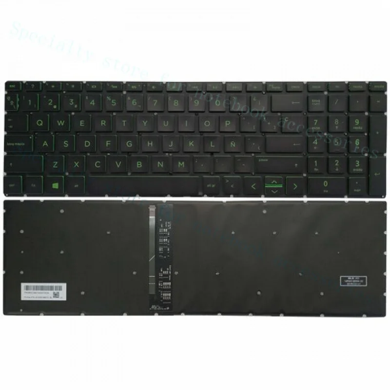 

A++ New Spanish Keyboard for HP Pavilion 15-CX TPN-C133 15-DK 15T-DK TPN-C141
