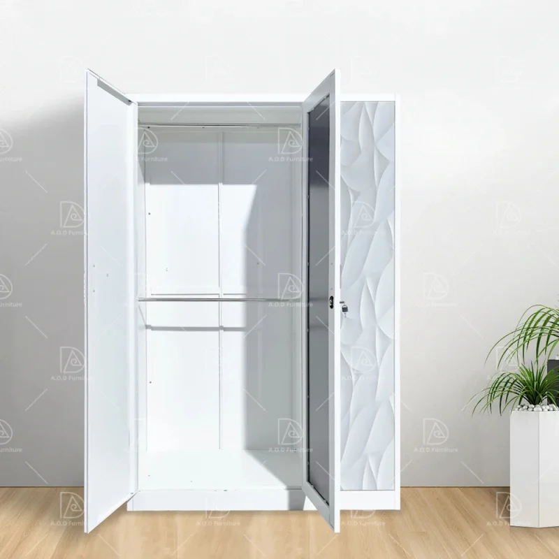 custom.High Quality Customized Steel Wardrobes with 3 Easy-to-Assemble  Home Hospital Use Hot Sale by Manufacturers