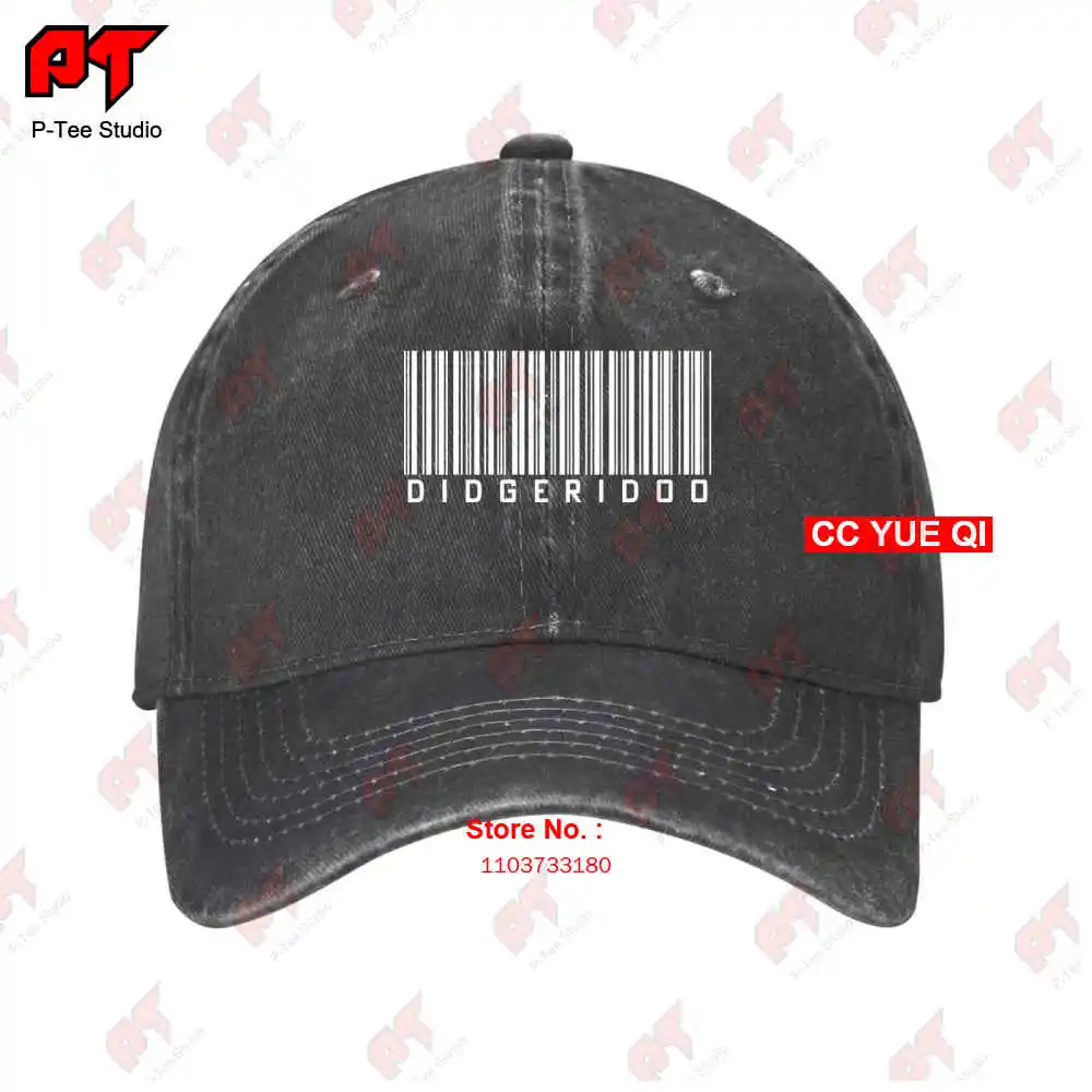 Didgeridoo Barcode Baseball Caps Truck Cap CD99