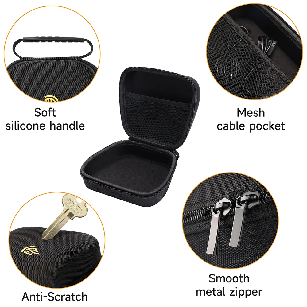 غطاء حماية لوحدة التحكم EasySMX حقيبة حمل للسفر حقيبة محمولة لوحدة تحكم الألعاب EasySMX D05/D10 مع قاعدة شحن