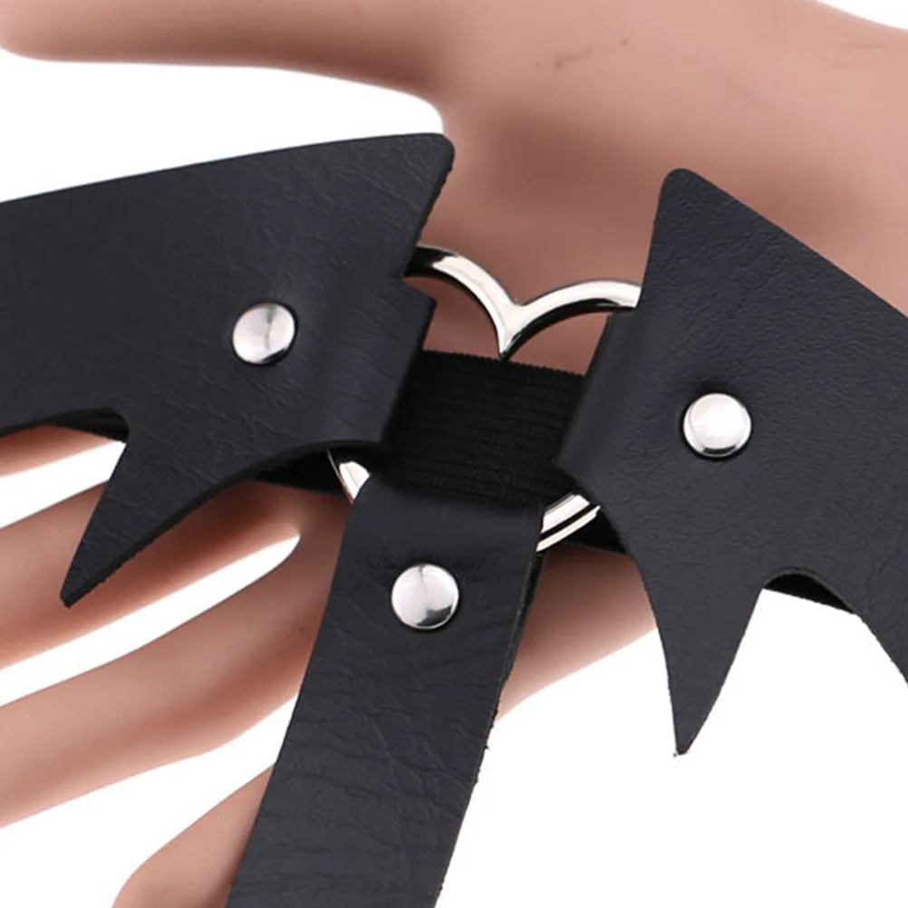 

1 шт. регулируемый пояс с крыльями летучей мыши, черный кольцо на ногу на Хэллоуин, подтяжки, модное женское нижнее белье