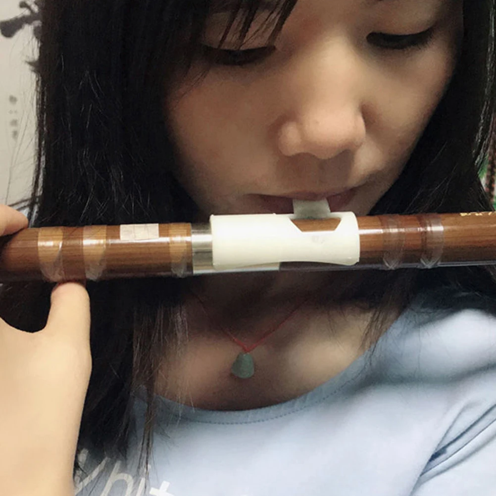 

2Pcs Flute Blower Aid Beginner Mouthpiece Trainer Flute Playing Practice Accessories Replacement Parts Instrument Parts