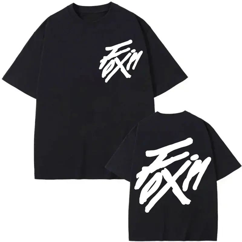 

Limited ATEEZ "FlX ON" Merch T Shirt Men Women Clothing Harajuku Kpop Oversized T-shirt Fashion Hip Hop Short Sleeve T-shirts