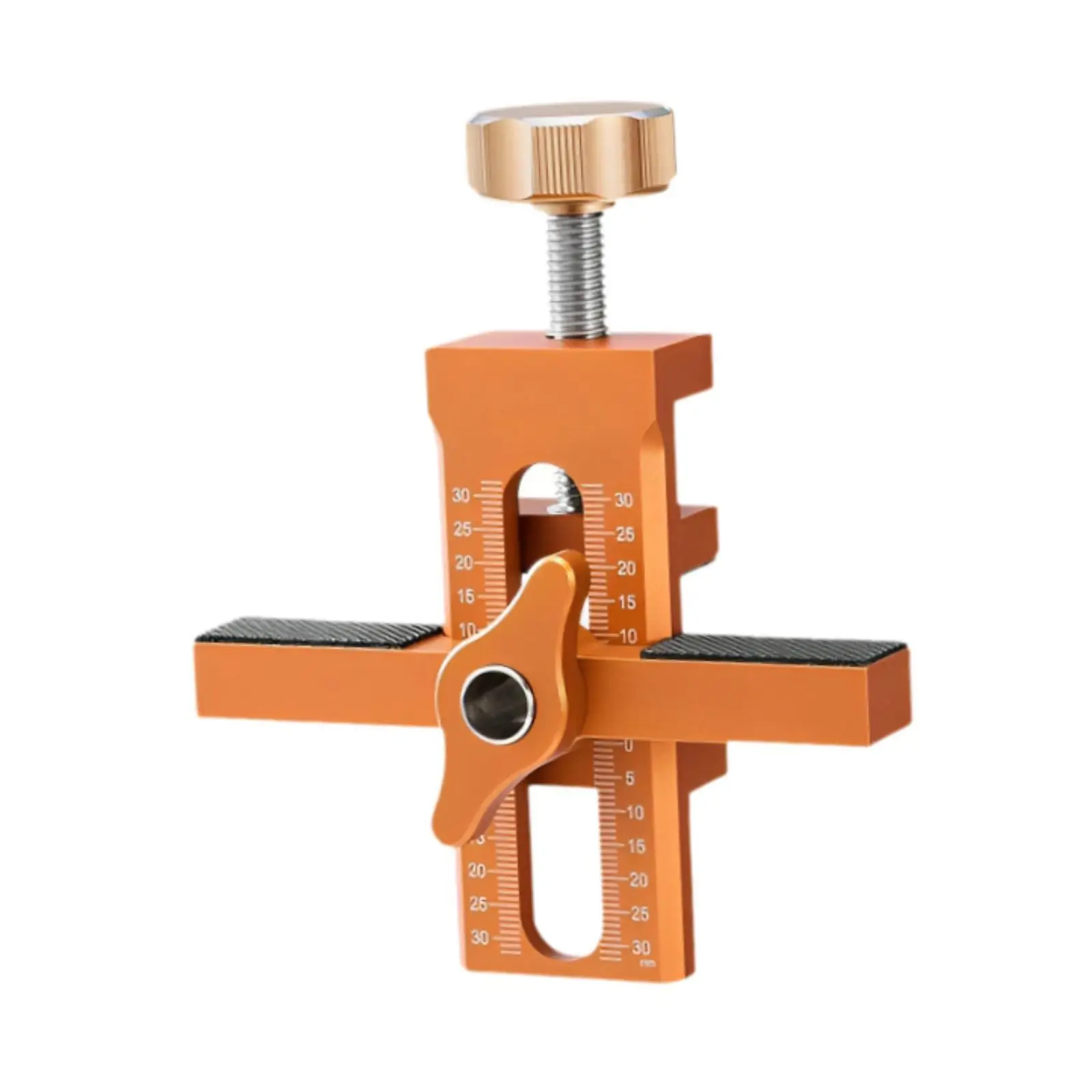 Cabinet Door Installation Jig Effortless Alignment Portable with Scale Alloy